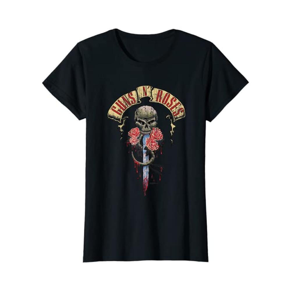 Guns N Roses Skull Heads Womens T Shirt